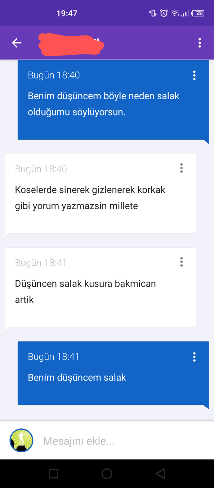Şu egoya bakın asjdkdk?