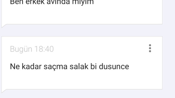 Şu egoya bakın asjdkdk?
