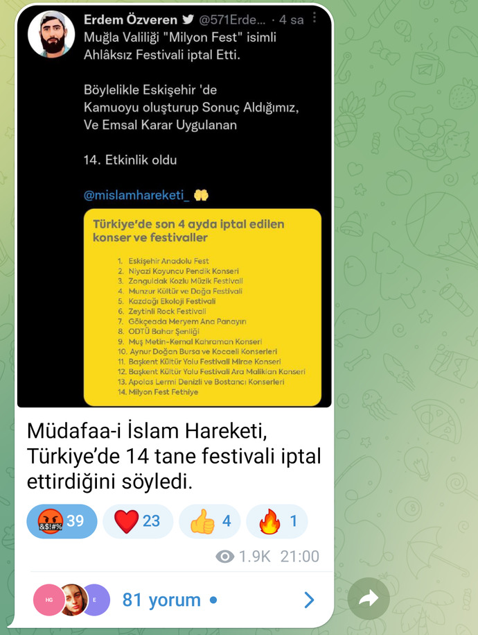 Müslüman milleti başkalarına saygı duymazken neden kendilerine saygısızlık yapıldığı zaman mağdur edebiyatı yapıyorlar?