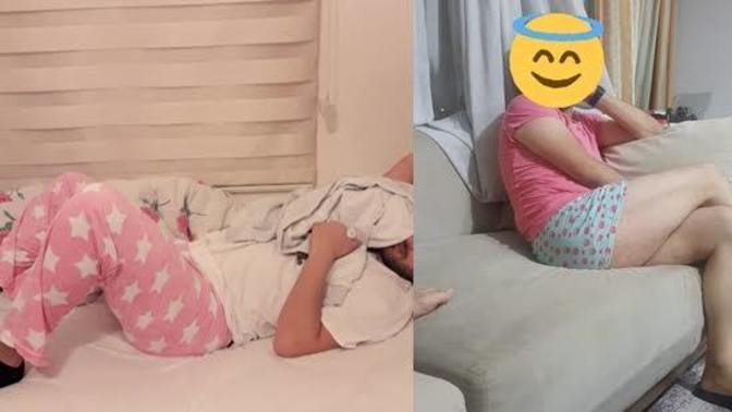 Sevgiliye yatılı gittiğinde eşofmanı unutursan ne yaparsın?