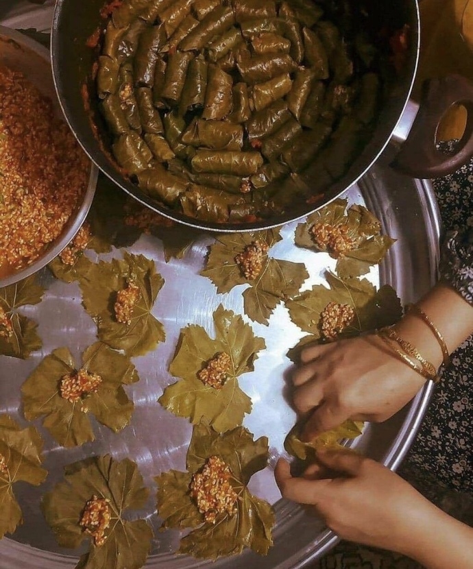 Yaprak sarmayı sever misiniz?