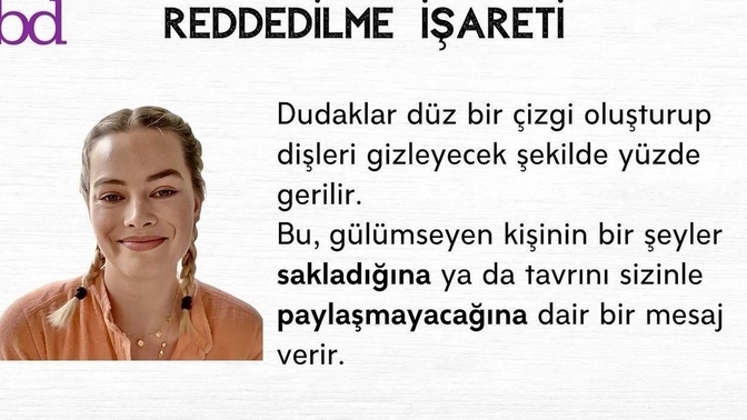 Beden dilinizi kullanır mısınız?