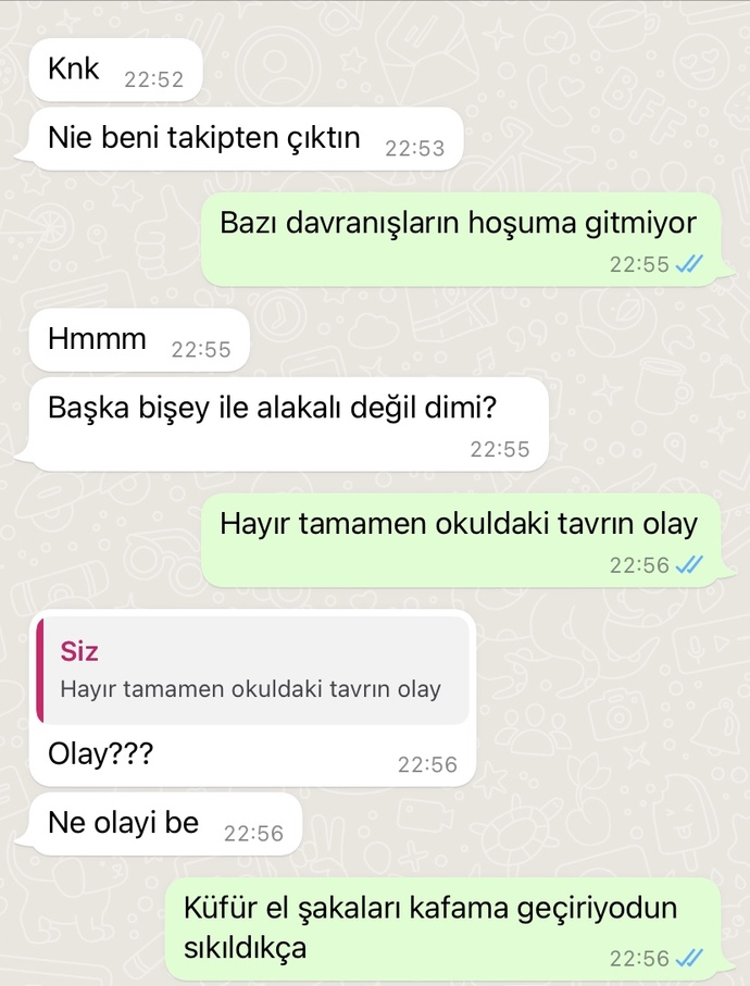 Bi erkeğin herkesin içinde kızlara şaka adı altında vurup küfür etmesi doğru bişey mi?
