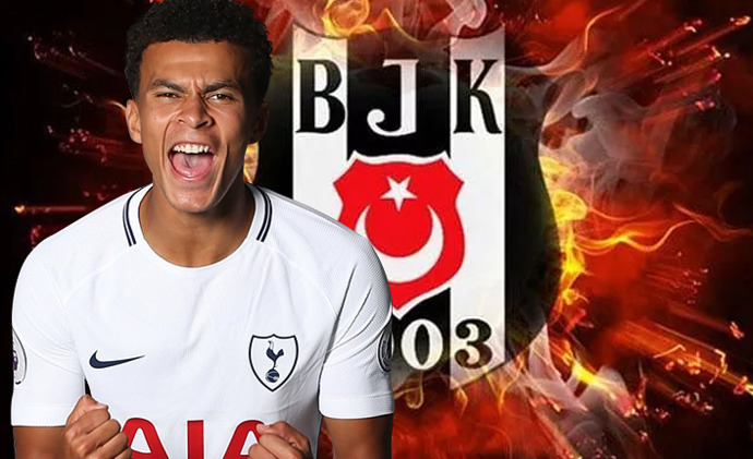 Dele Alli Beşiktaşta! Ve kartal dünya yıldızının transferini bitirdi! Sizce yıldız futbolcu Beşiktaşta başarılı olabilir mi?