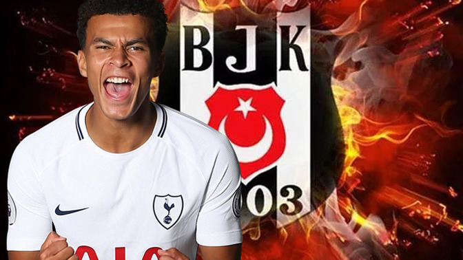 Dele Alli Beşiktaş'ta! Ve kartal dünya yıldızının transferini bitirdi! Sizce yıldız futbolcu Beşiktaş'ta başarılı olabilir mi?