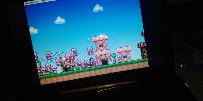 Mario Forever bitirdimm 😄😄mükemmel başarı değil mi?