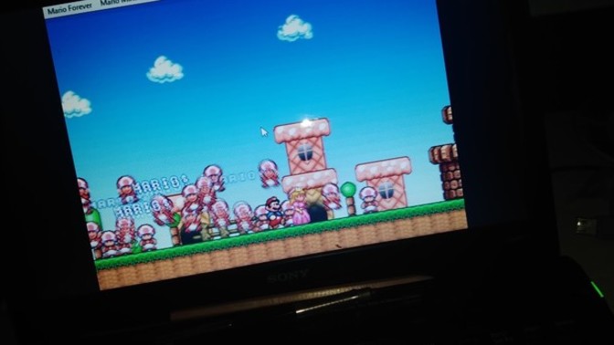 Mario Forever bitirdimm 😄😄mükemmel başarı değil mi?
