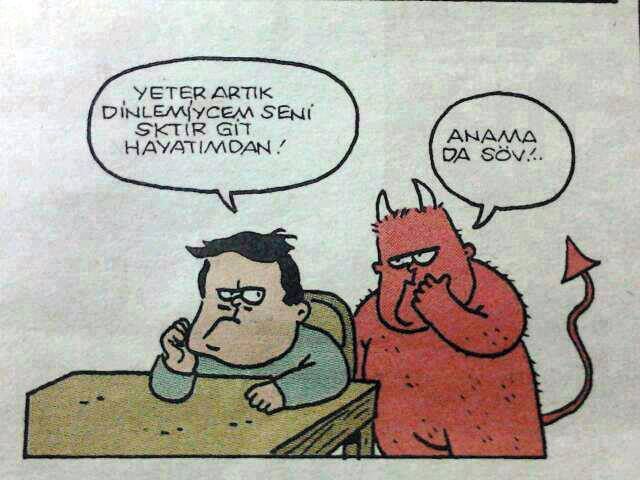 Şeytanı görsen ona ne söylerdin?