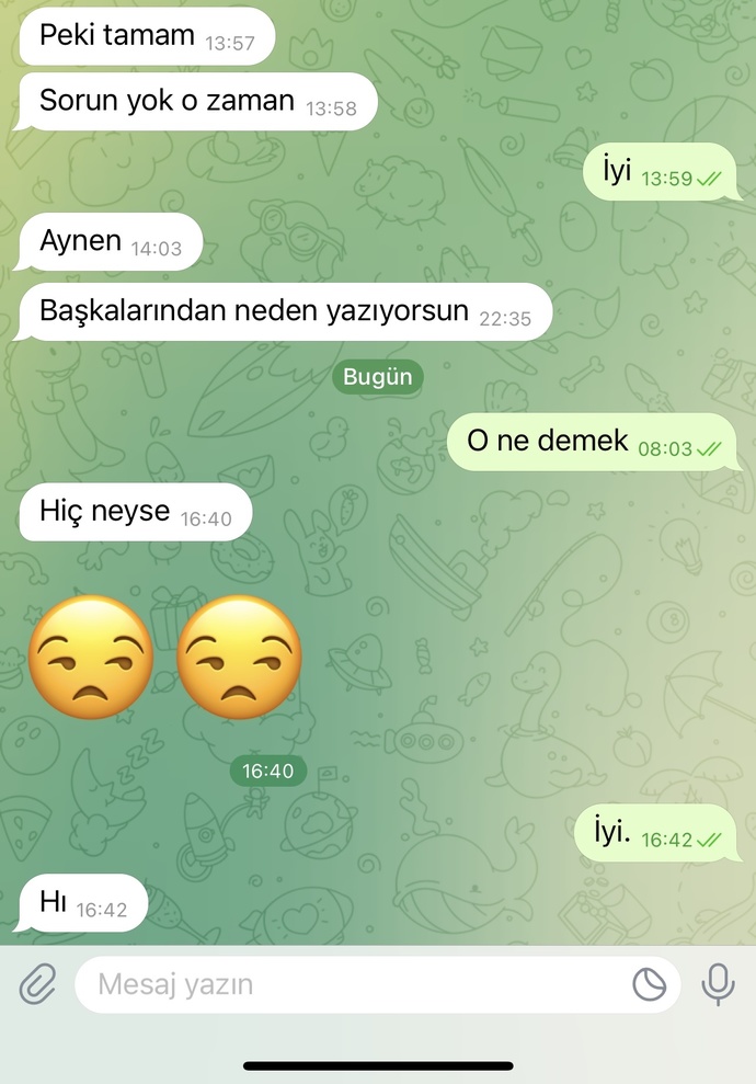 Lütfen dikkatli okuyup cevap verin. sizce amacı ne olabilir?