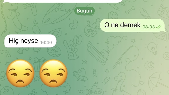 Lütfen dikkatli okuyup cevap verin. sizce amacı ne olabilir?