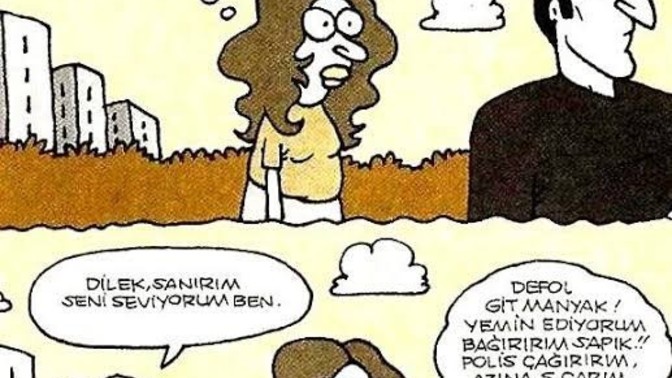 Kadınlar hoşuna gitmeyen erkeklere mi abaza derler?