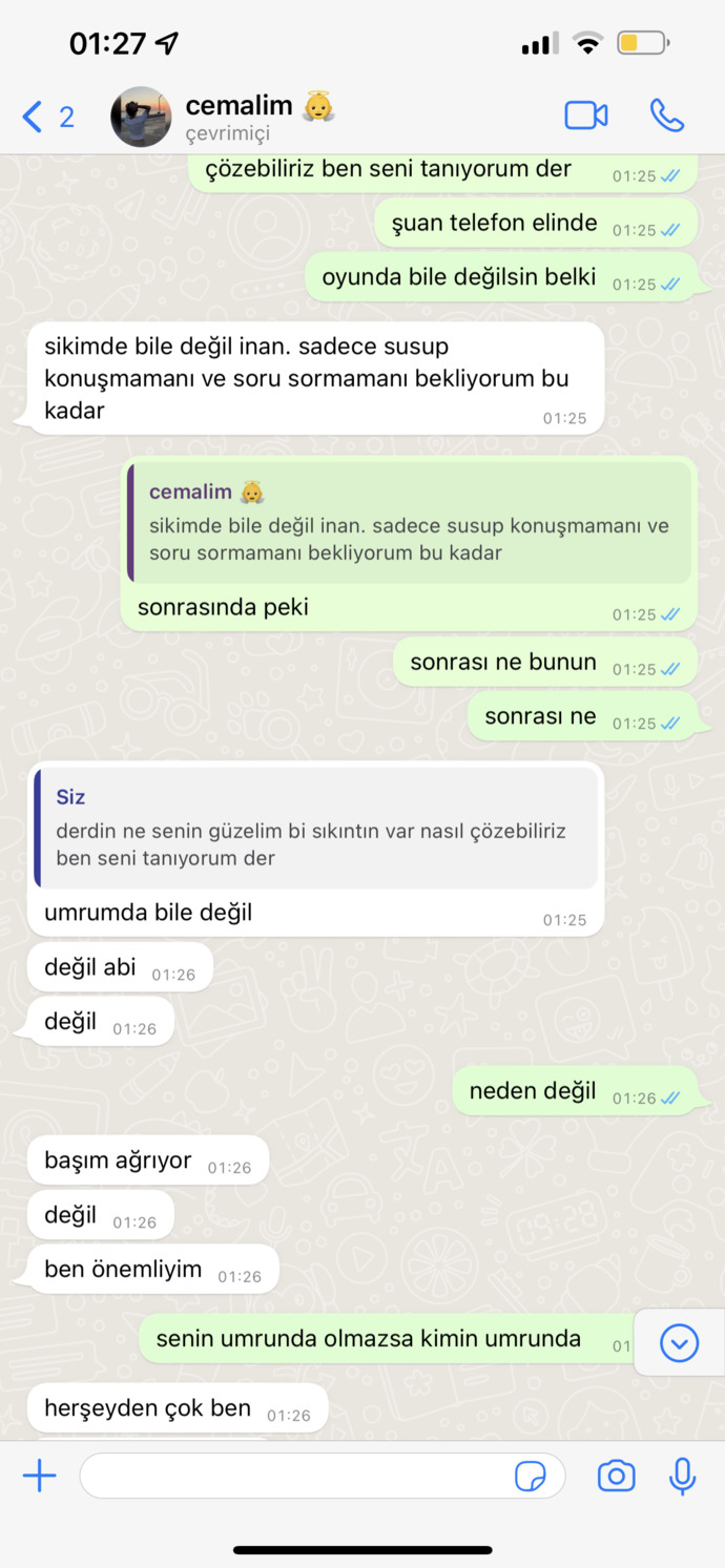 Yoruldum… imdat?