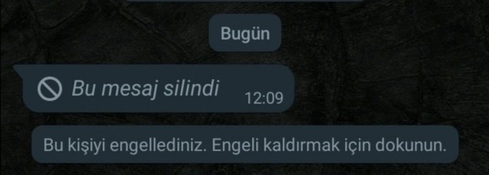 1 yıl boyunca oyaladı oynadı benimle sonra ciddi ilişki istemediğini söyledi bende vazgeçtim kestim konşmayı ama böyle davranıyor?