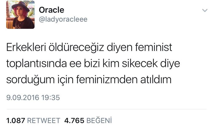 Erkekler niye var sınız?