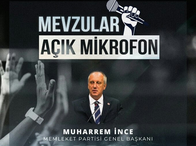 Muharrem İnce Açık Mikrofona Çıkıyor İzleyecek Misiniz?
