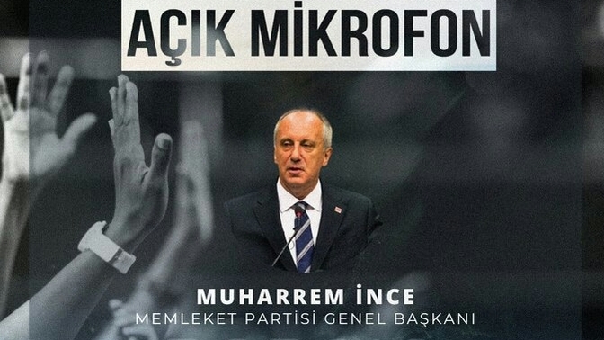Muharrem İnce Açık Mikrofona Çıkıyor İzleyecek Misiniz?
