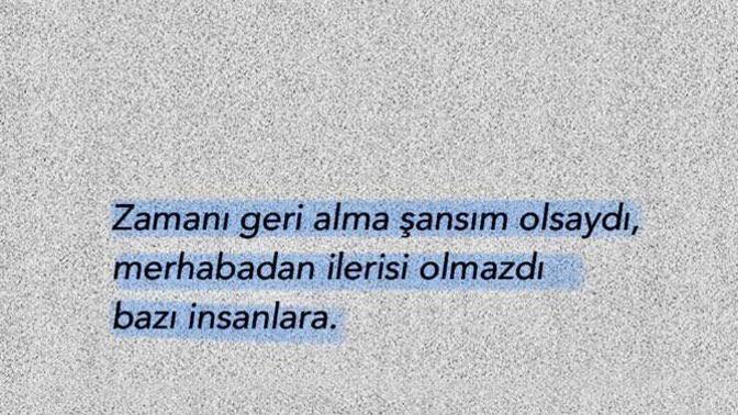 Zamanı geri alma şansınız olsaydı neyi değiştirirdiniz?