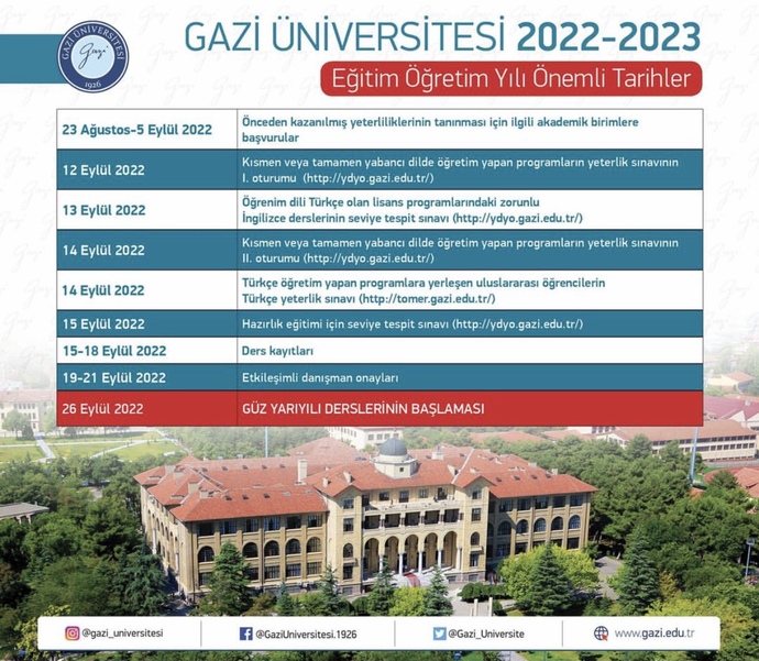 Gazi üniversitesi hazırlık hakkında?