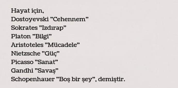 Hayat nedir KS Canlar?