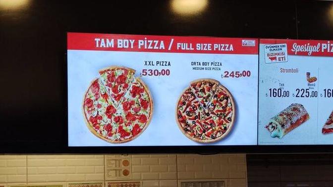 Bir pizza 530 TL olur mu, acıksanız 530 TL verir misiniz?