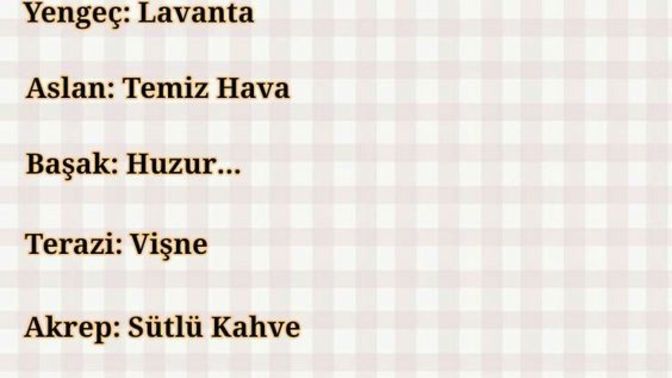 Burçların kokuları olsaydı bunlar ne olurdu?