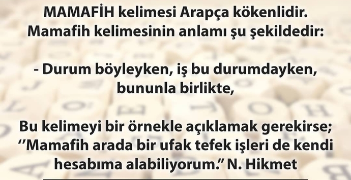 Bazı kelimelerin anlamlarını gerçekten doğru kullandığınızı düşünüyor musunuz?