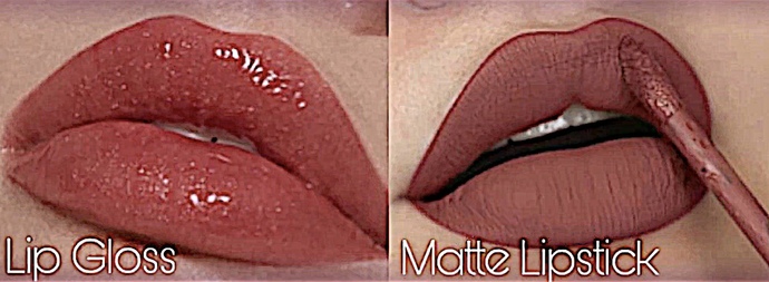Bir kadına lip gloss mu daha çok yakışır yoksa mat ruj mu?