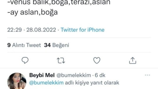 Doğum haritası üzerindeki çıkarımlara bakıyor musunuz?