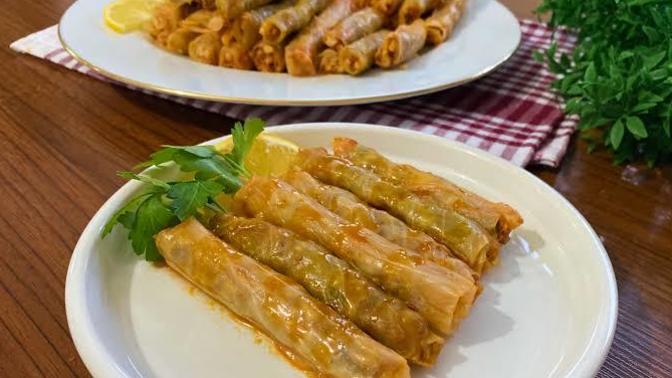 Lahana sarması sevmeyen var mı kimler ister kaç tane yersiniz?
