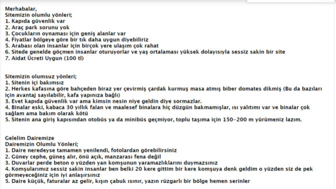 Aşırı dürüst ev ilanını nasıl buldunuz? Tutar mıydınız bu daireyi :D?