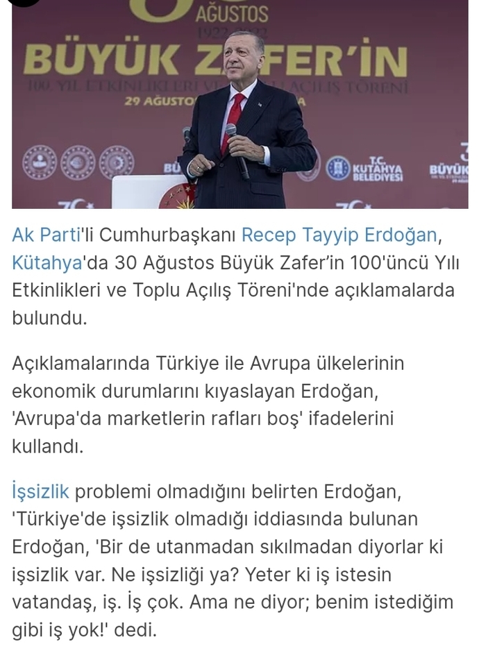 İşsizlik Var mı yok mu?