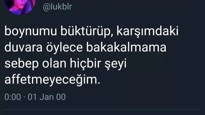 "Güven duygumu kaybettiren insanları affetmeyecegim"peki siz neleri, kimleri affetmeyecek siniz?