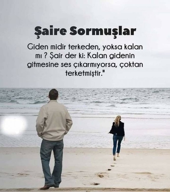 Ayrılığı kolay kabullenen birisinin sevgisine inanılır mı?