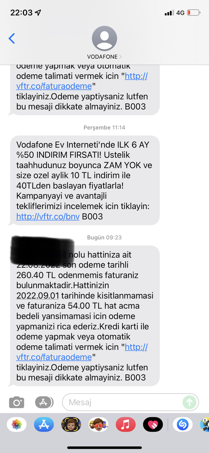 Telefon faturanız ne kadar geliyor?