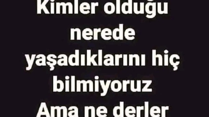 "Elalem ne der" lafını göz ardı edebilir misiniz?