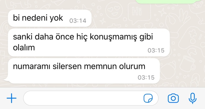 Sizce her konuyu başka taraflara çeken bu herife ne cevap vermeliyim?