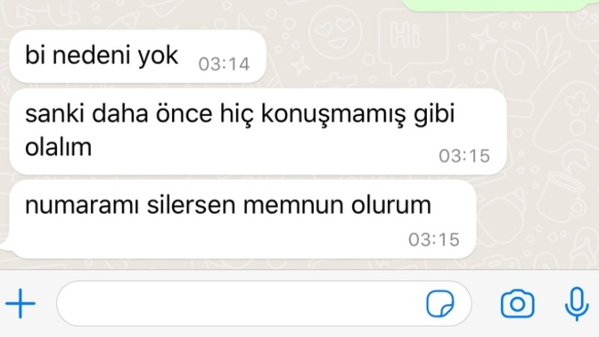 Sizce her konuyu başka taraflara çeken bu herife ne cevap vermeliyim?
