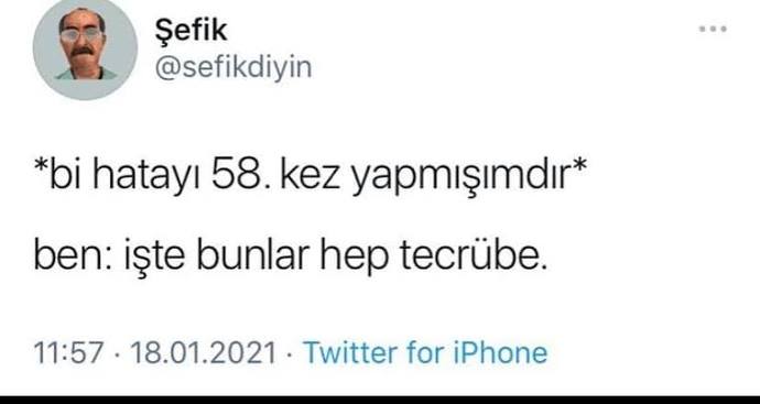 Bu hatalar batak gibi bir şey, sürekli tekrarlıyorum..