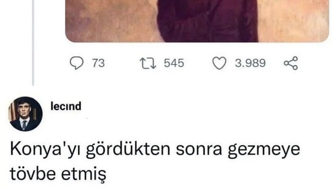 Sizce Konya şehrimiz neden hep "tiye" alınıyor?
