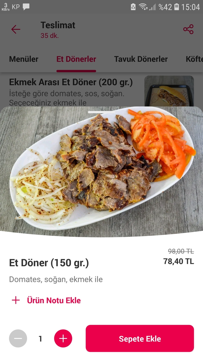 Et döner