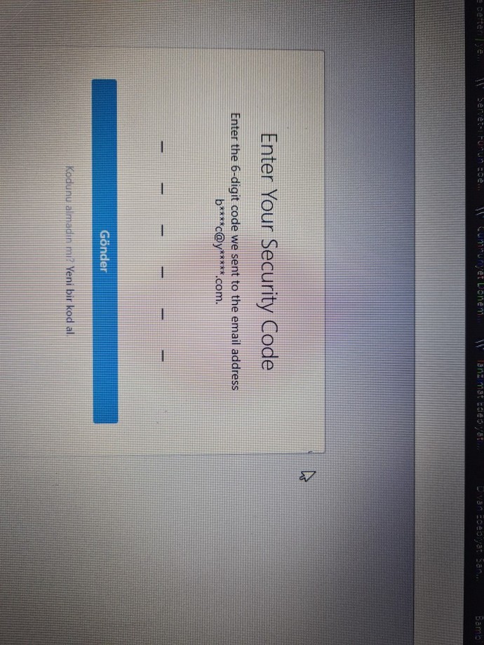 E postaya mail gelmiyor instagrama giremiyorum ne yapmam gerek?