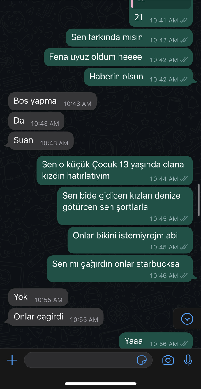 Sevgilimle tartıştıkk?