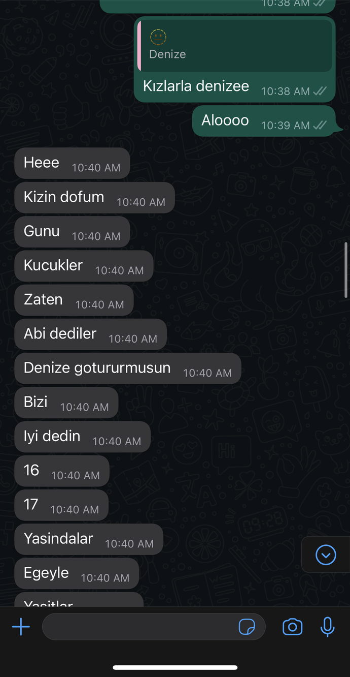 Sevgilimle tartıştıkk?
