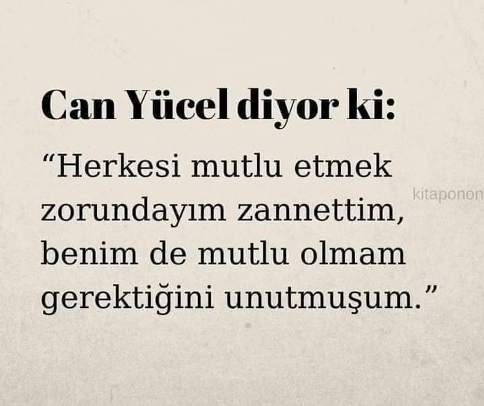 Başkalarını mutlu etmeden önce kendimizi ediyor muyuz?