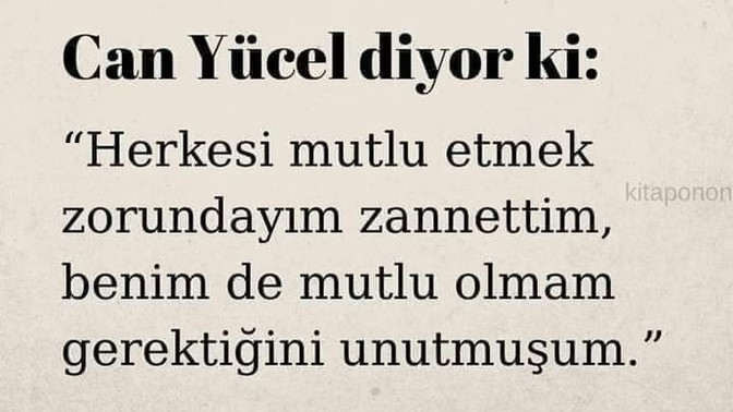 Başkalarını mutlu etmeden önce kendimizi ediyor muyuz?