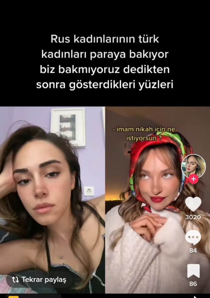 Rus kadınları neden kıskanıyorsunuz?