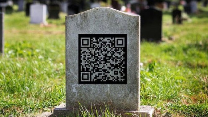 Mezar taşlarına QR kod geliyor. QR kodunu okutanlara ne göstermek istersin?