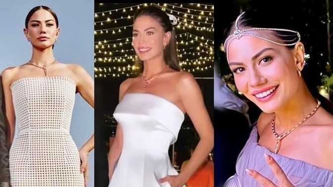 Demet Özdemir'in düğününde giydiği gelinliklerden favorin hangisi?