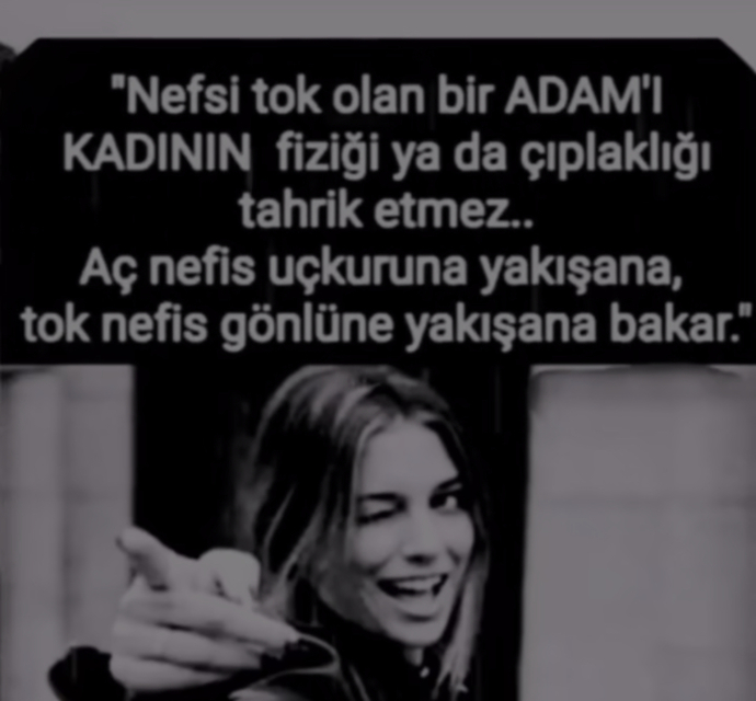 Aç nefisli misiniz tok nefisli mi?