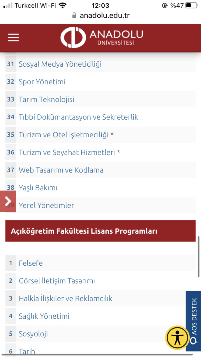 3. Üniversitemi okumak istiyorum açıktan sizce hangi bölümü tercih edeyim?